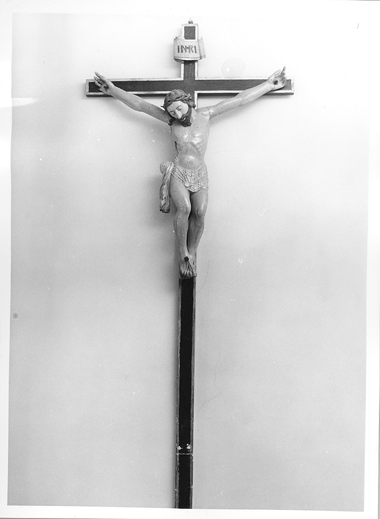 crocifisso - bottega italiana (sec. XIX)