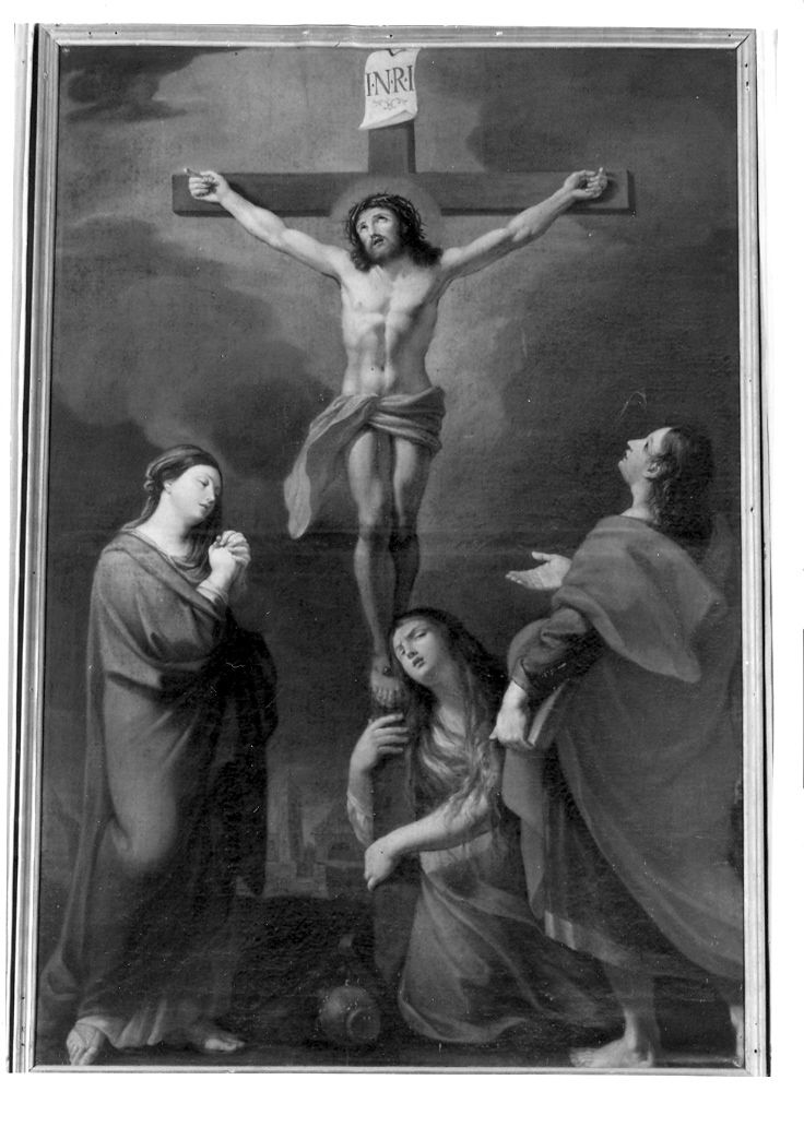 crocifissione di Cristo (dipinto) di Valeri Domenico Luigi (sec. XVIII)