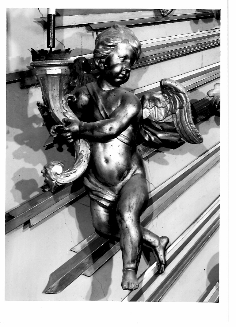 angelo (statua, coppia) - ambito marchigiano (fine/inizio secc. XVII/ XVIII)