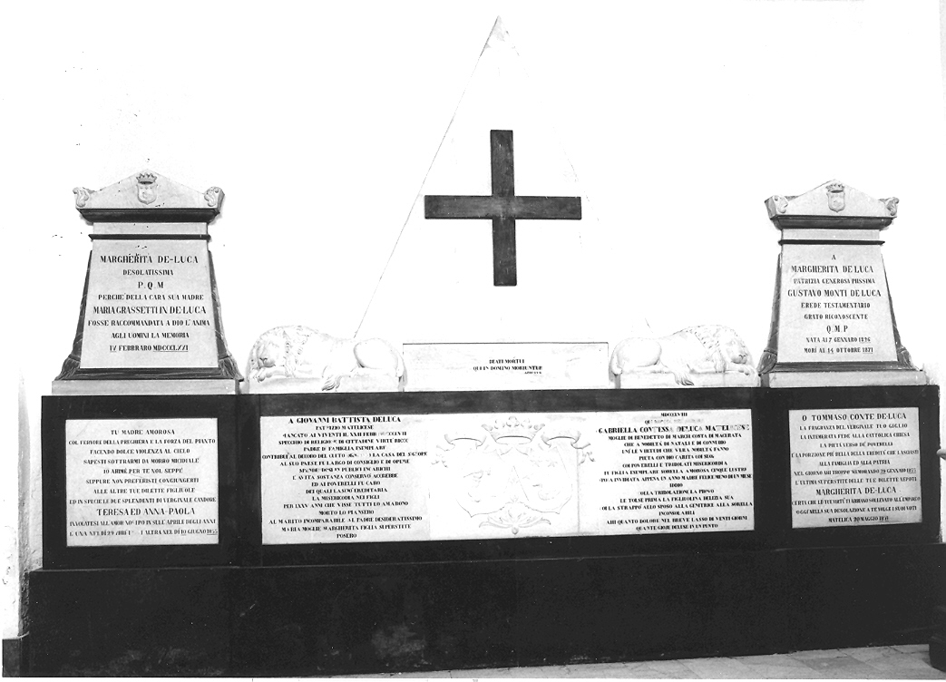 lapide - bottega marchigiana (sec. XIX)