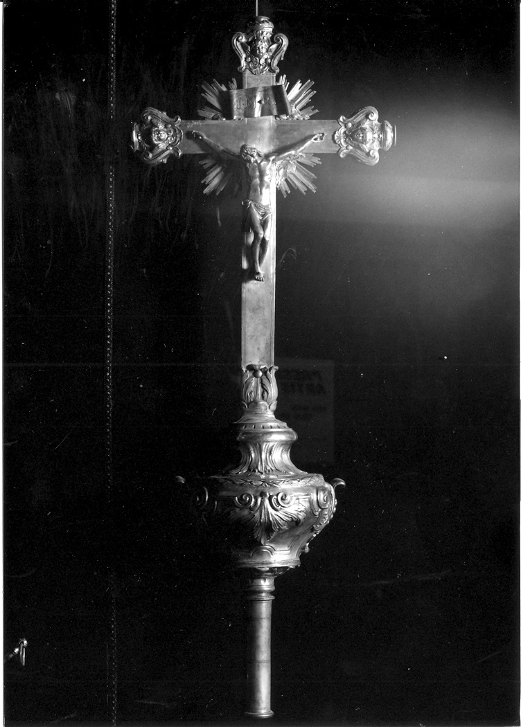 croce processionale di Piani Domenico il Vecchio (sec. XVIII)
