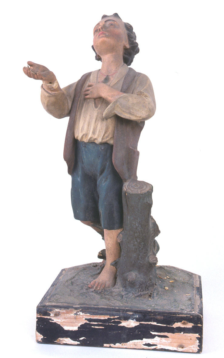 pastore (statua da presepio) - bottega italiana (prima metà sec. XX)