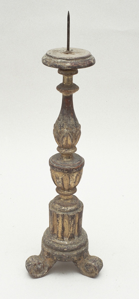 candeliere, coppia - bottega pesarese (sec. XIX)