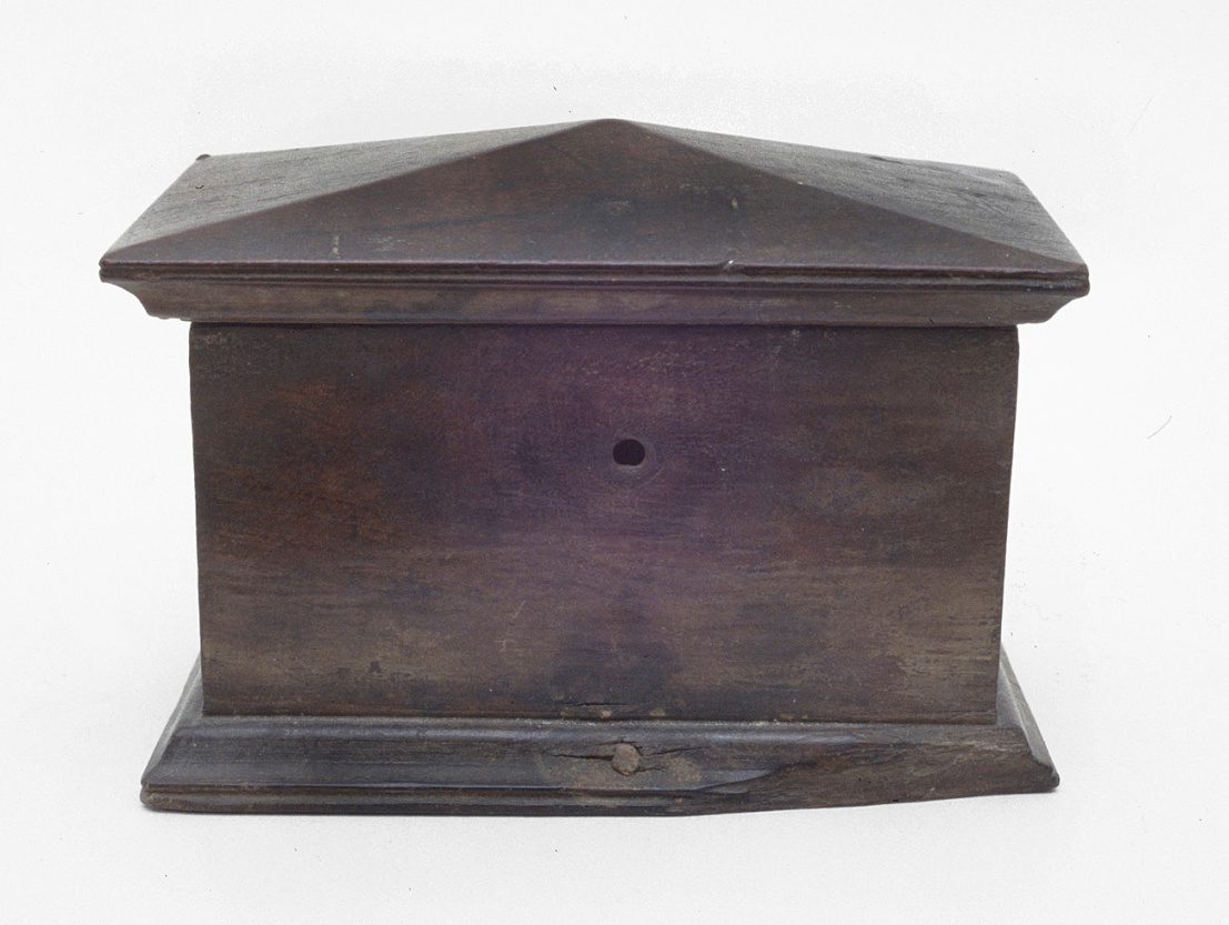 custodia - di vasetti per oli santi - bottega pesarese (ultimo quarto sec. XVIII)