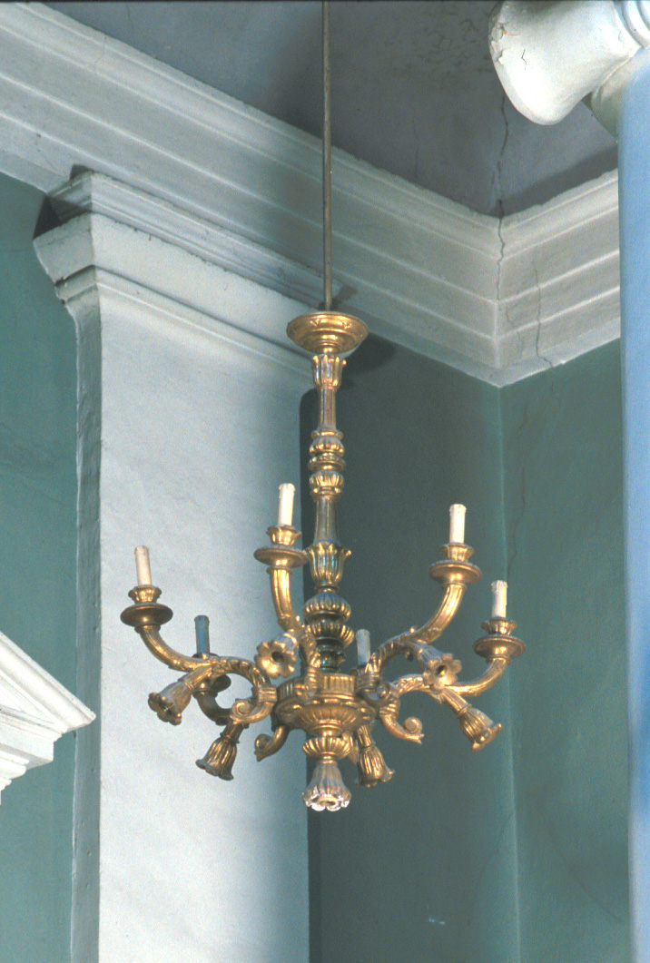 lampadario, serie - bottega marchigiana (sec. XIX)