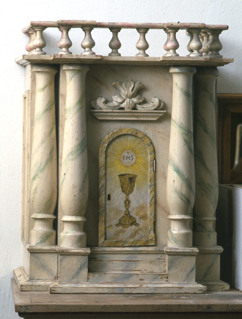 tabernacolo - bottega marchigiana (seconda metà sec. XVIII)