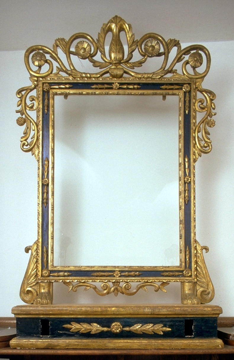 base processionale, elemento d'insieme - bottega marchigiana (inizio sec. XIX)