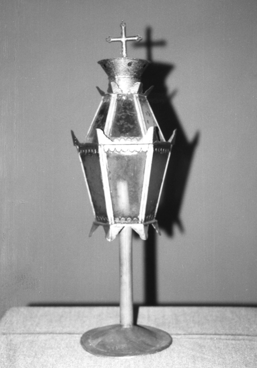 lanterna, coppia - bottega pesarese (fine/inizio secc. XIX/ XX)