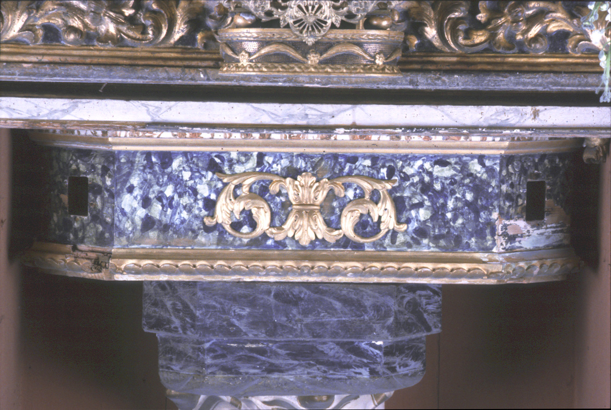 piedistallo - bottega pesarese (inizio sec. XX)