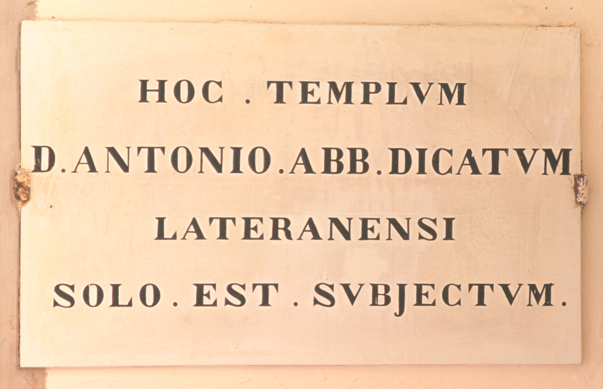 lapide - bottega pesarese (prima metà sec. XX)