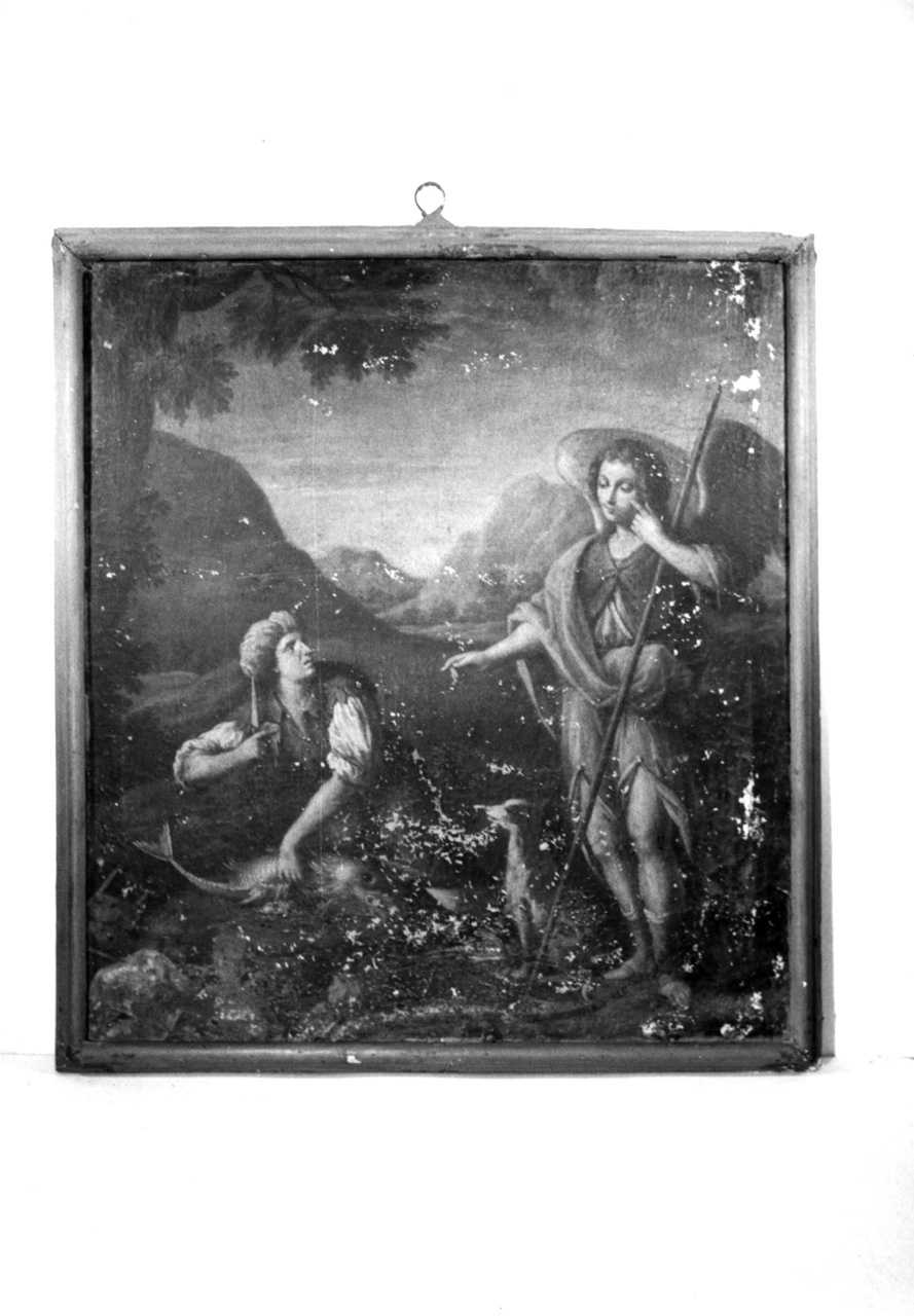Tobia e San Raffaele arcangelo (dipinto) - ambito marchigiano (seconda metà sec. XVII)