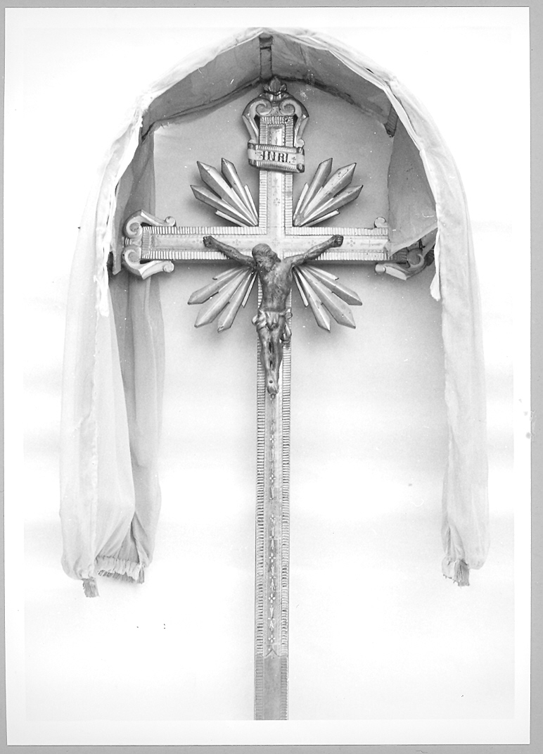 crocifisso - bottega marchigiana (prima metà, prima metà sec. XIX, sec. XIX)