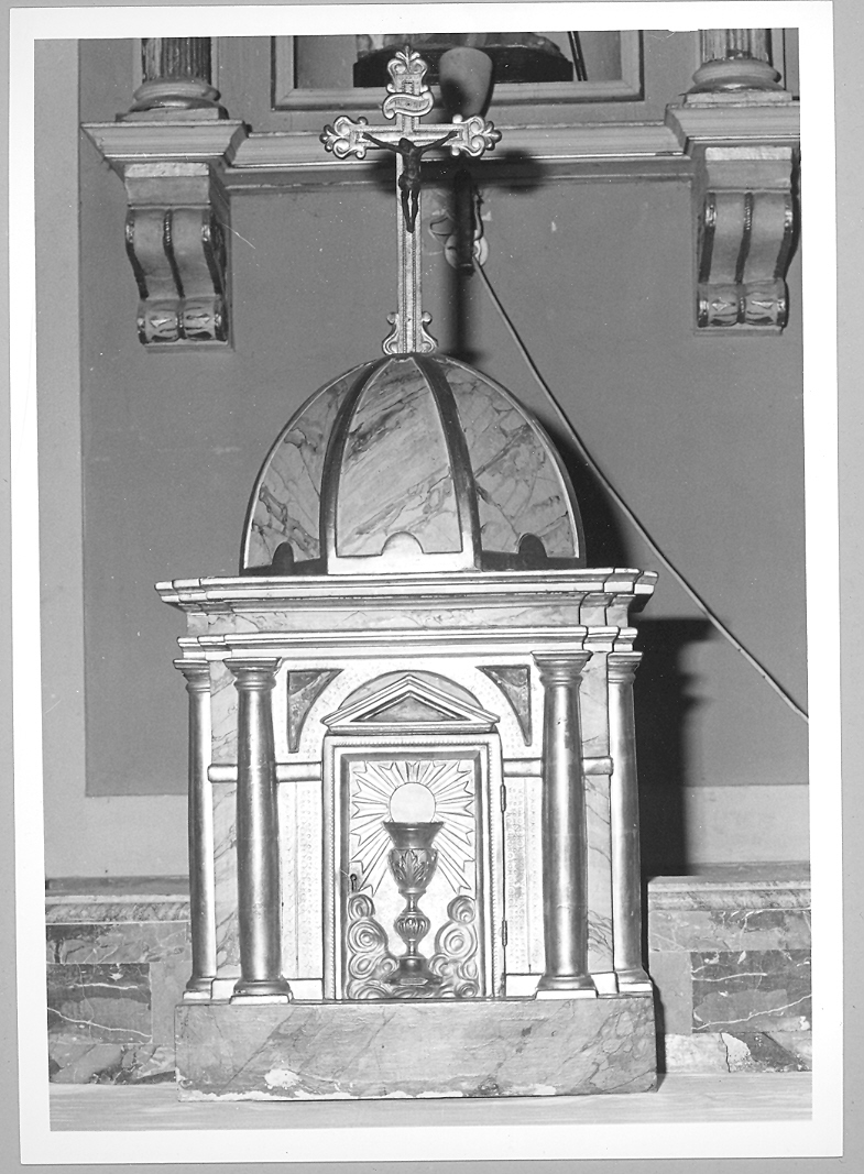 tabernacolo - bottega marchigiana (secondo quarto sec. XX)