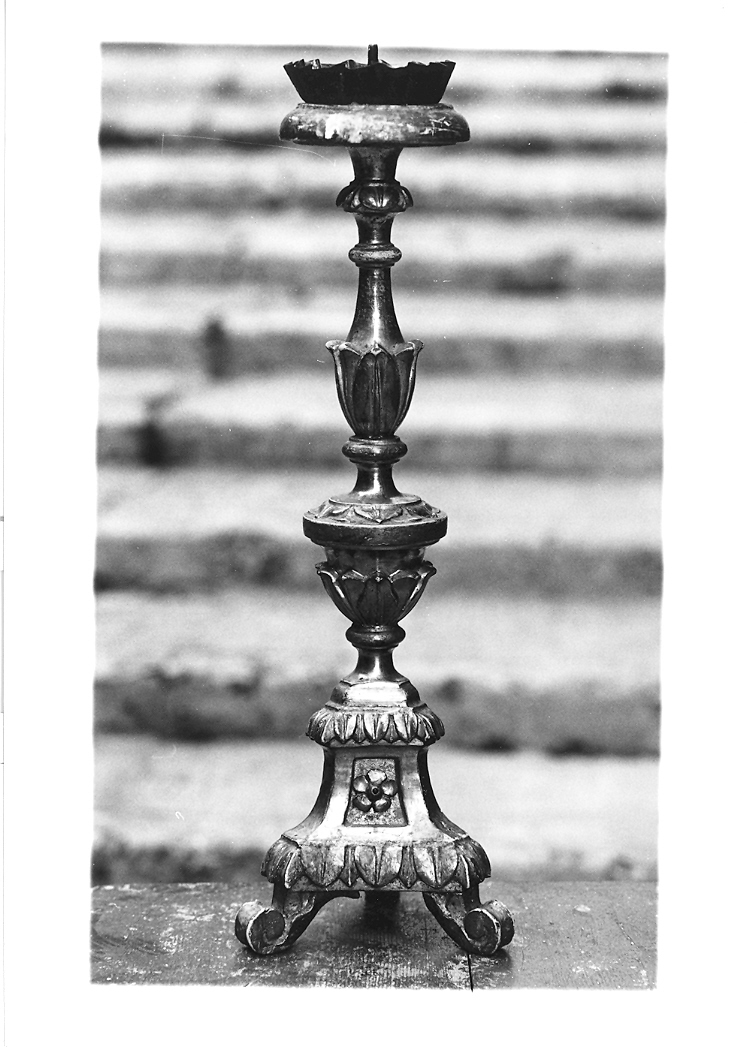 candeliere, serie - bottega marchigiana (sec. XIX)