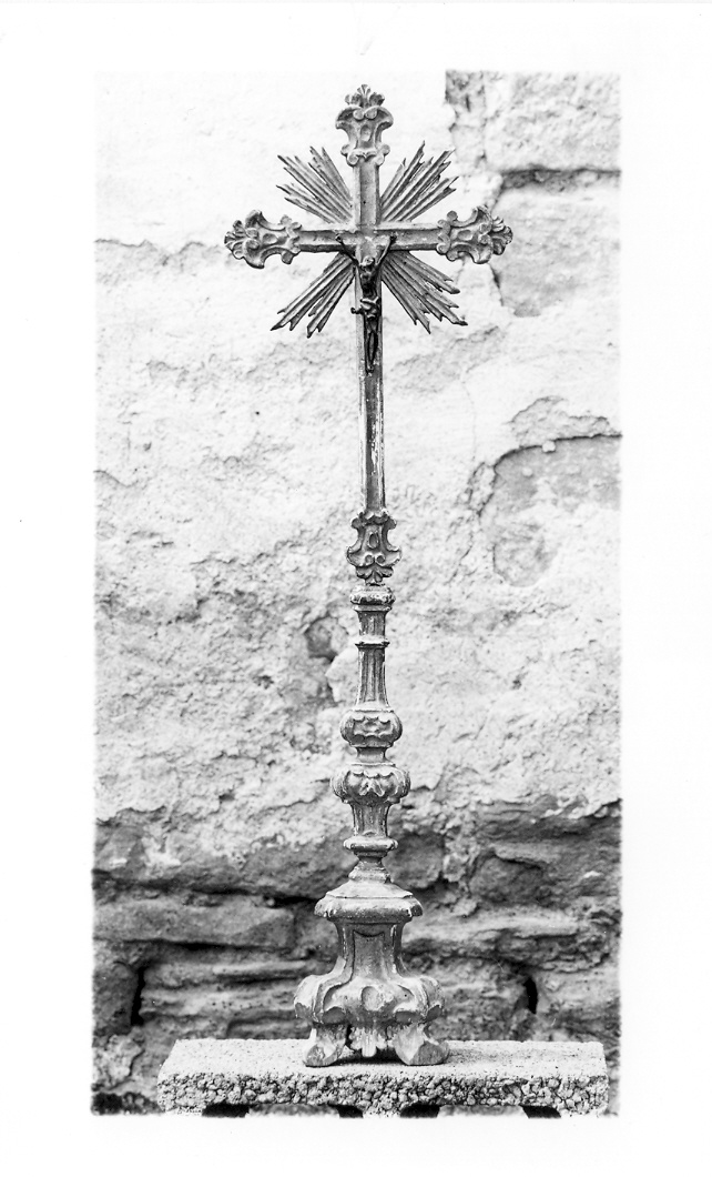 croce d'altare - bottega marchigiana (metà sec. XVIII)