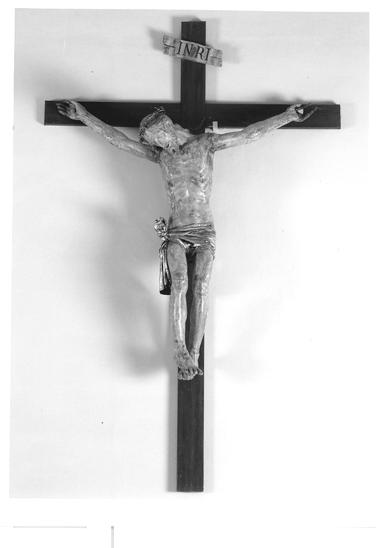 crocifisso - bottega marchigiana (fine/inizio secc. XVI/ XVII)