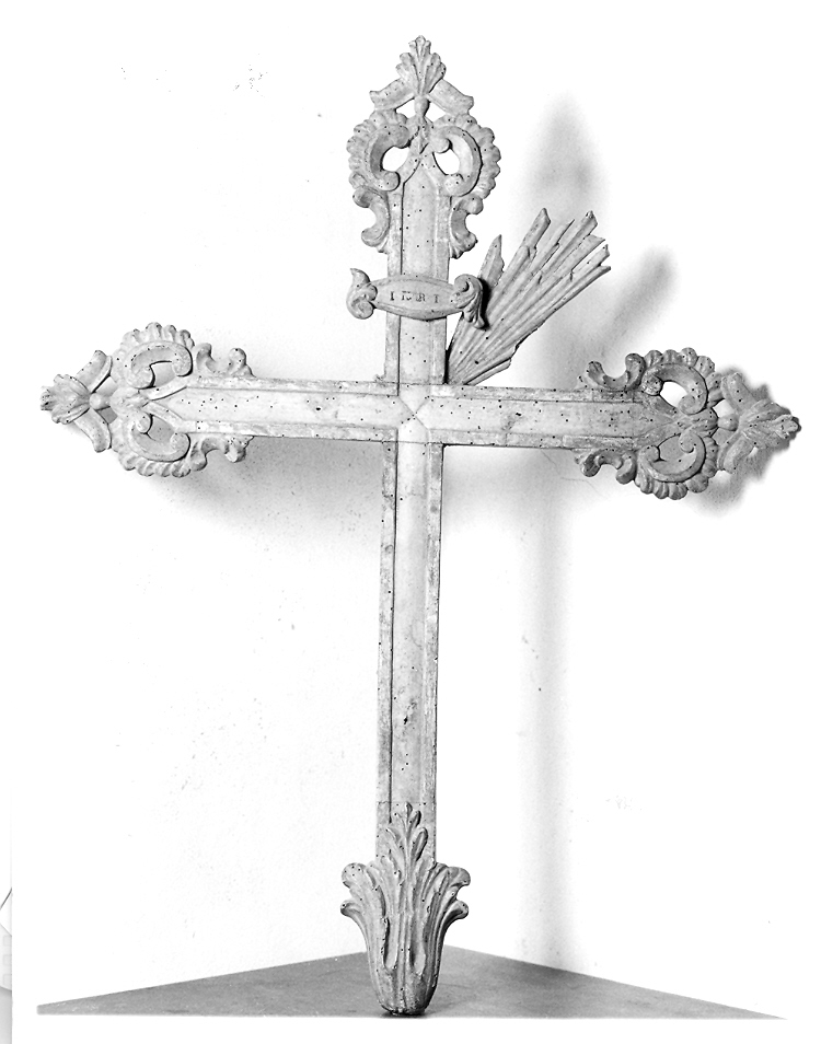 croce d'altare - bottega marchigiana (prima metà sec. XVIII)