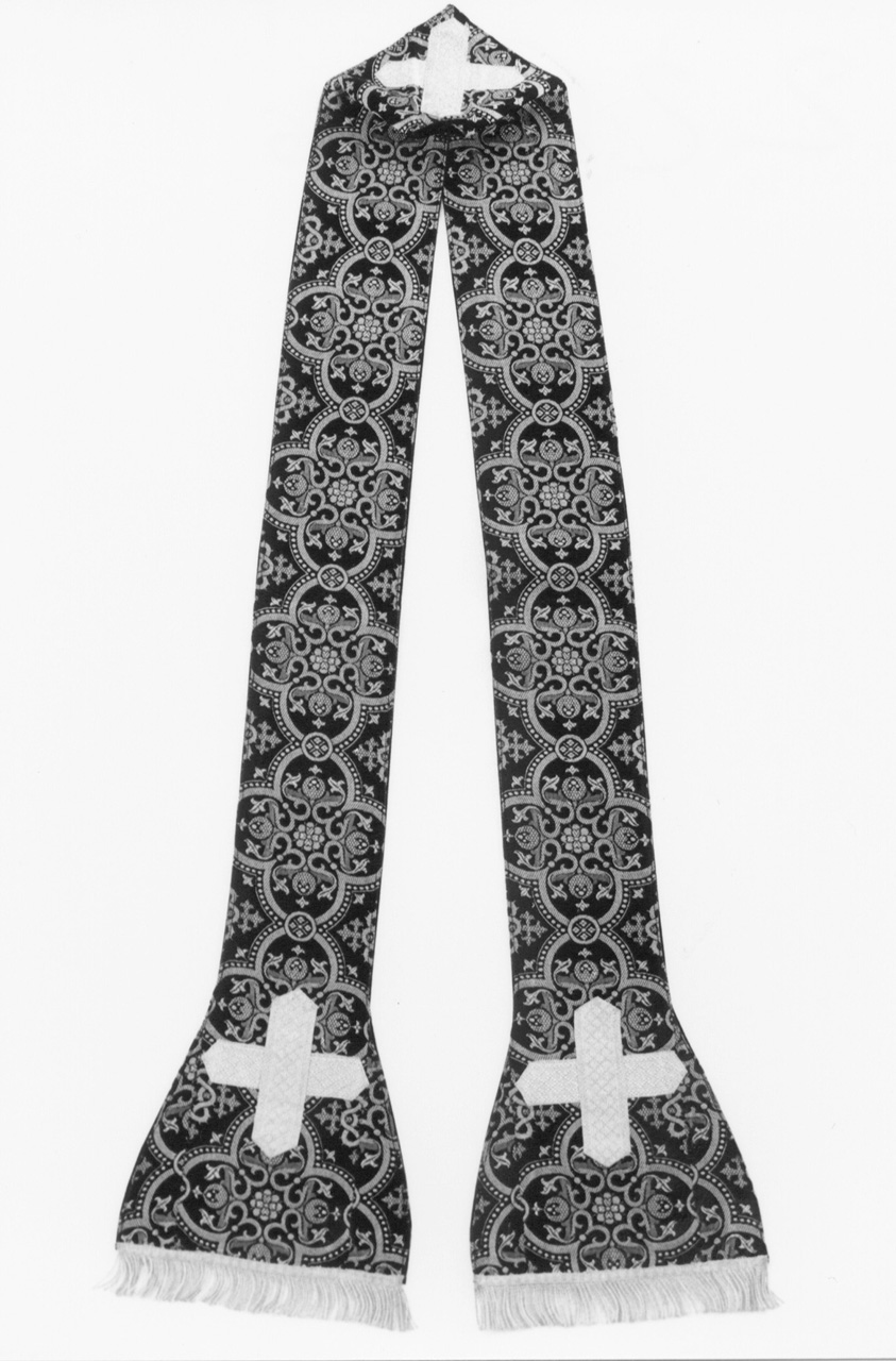 stola, elemento d'insieme - manifattura italiana (secondo quarto sec. XX)