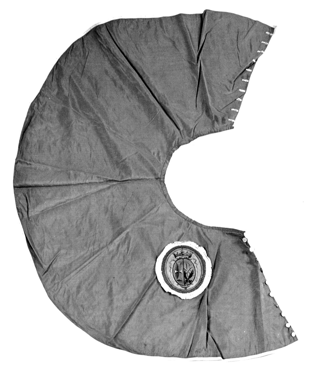 mozzetta di confraternita - manifattura italiana (sec. XIX)