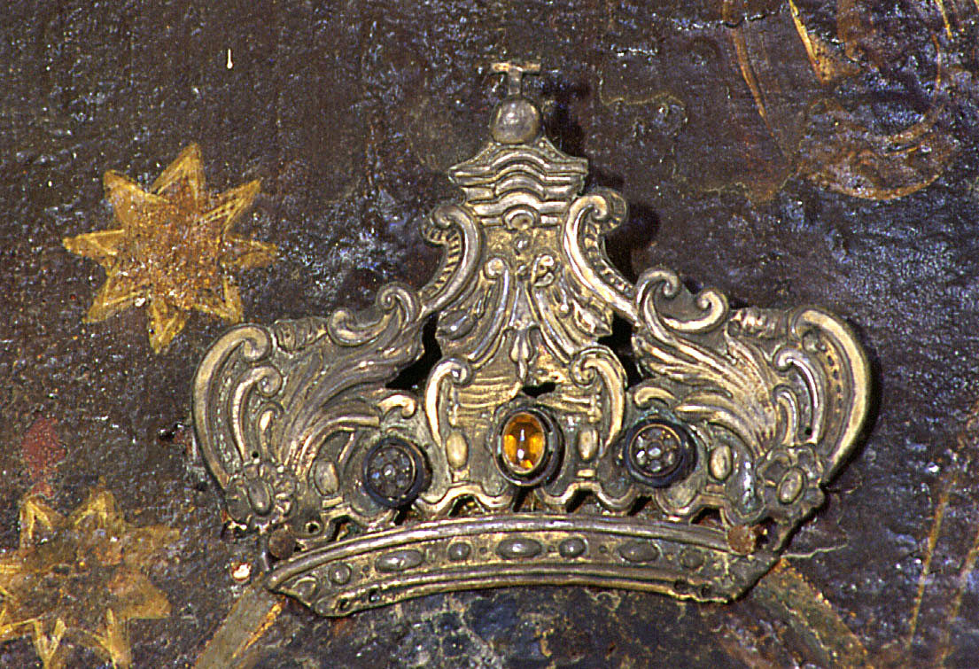 corona da dipinto - bottega marchigiana (sec. XVII)