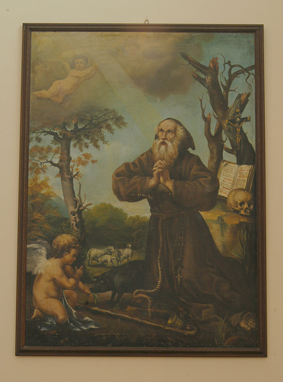 Sant'Antonio Abate (dipinto) - ambito marchigiano (sec. XVIII)
