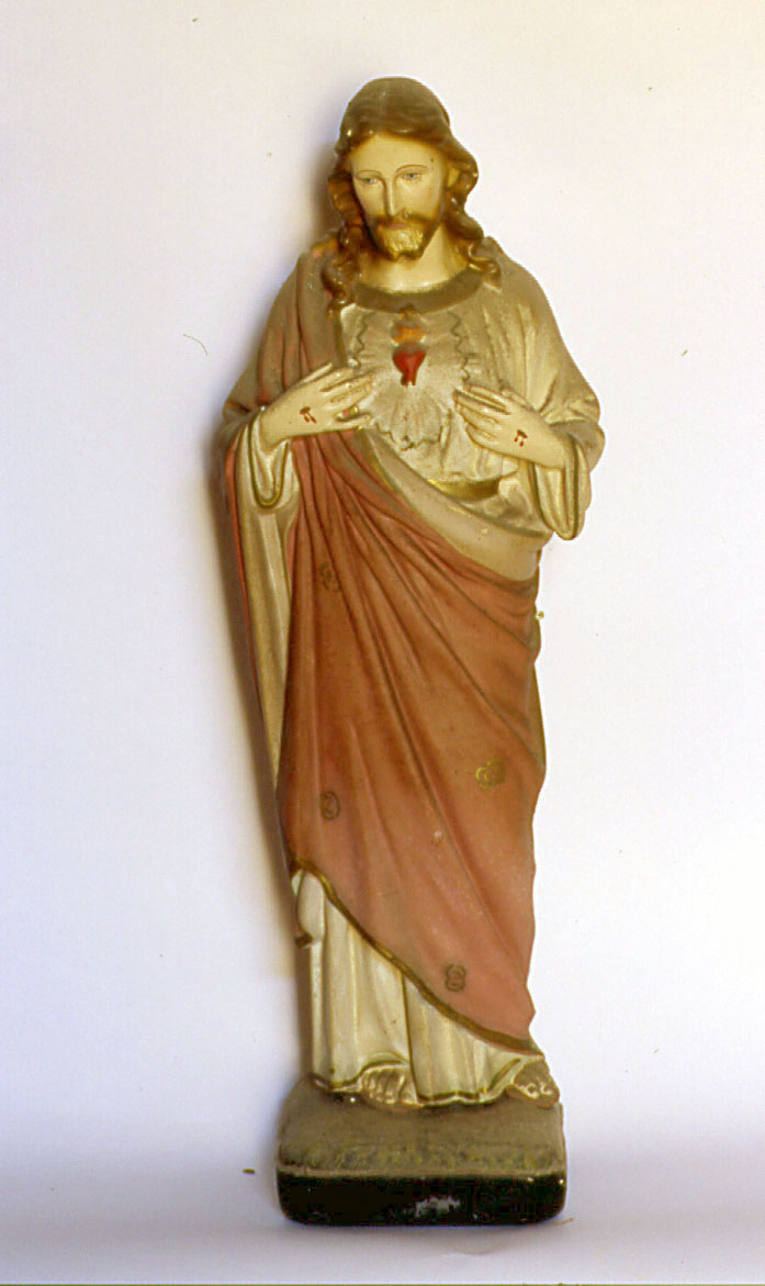 Sacro Cuore di Gesù (statua) - produzione marchigiana (prima metà sec. XX)
