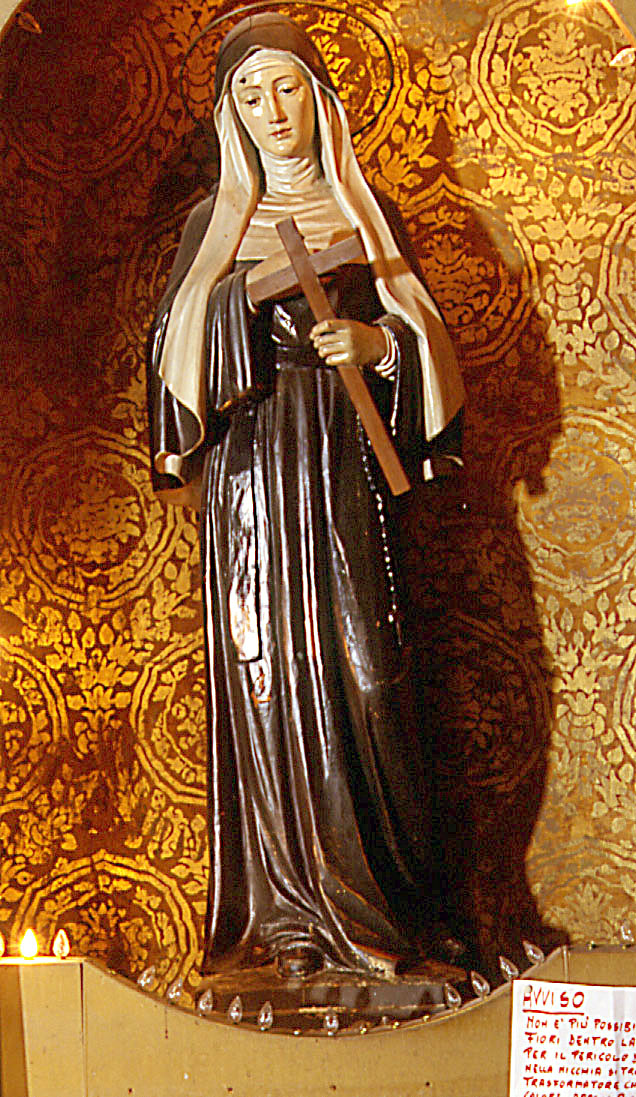 Santa monaca (scultura) - ambito marchigiano (sec. XX)