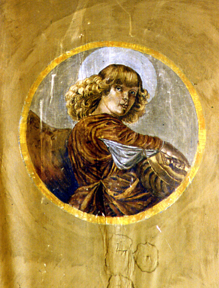 stemma papale (dipinto) - ambito marchigiano (sec. XIX)