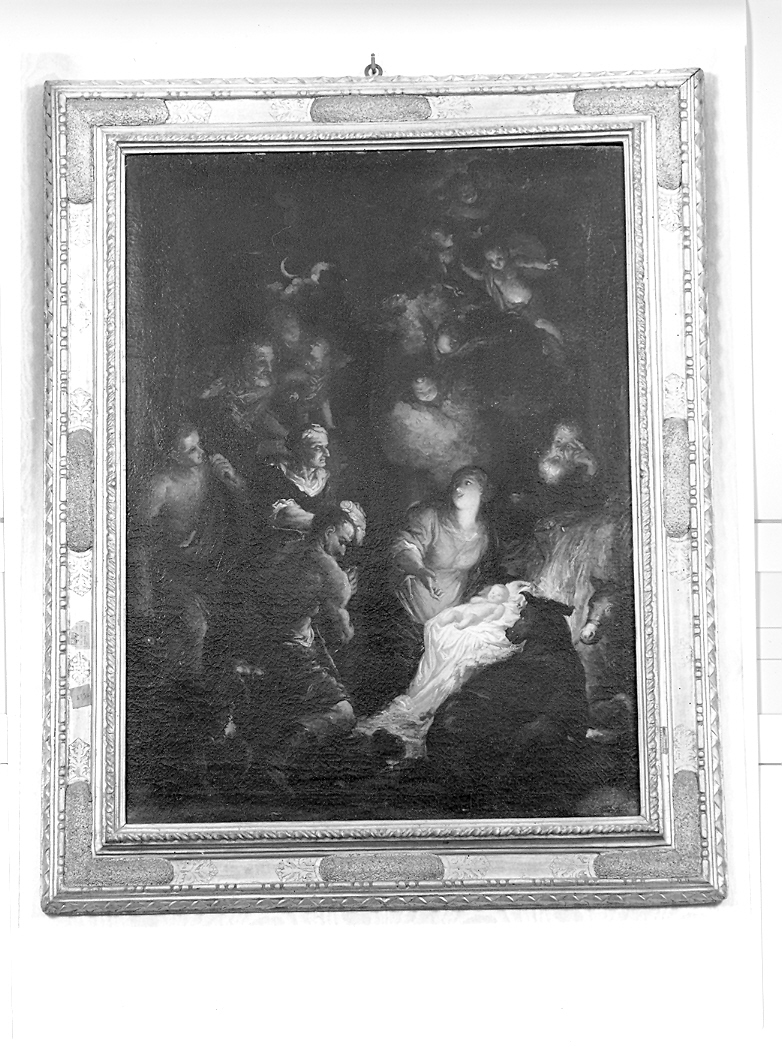 natività di Gesù (dipinto) - ambito napoletano (seconda metà sec. XVII)