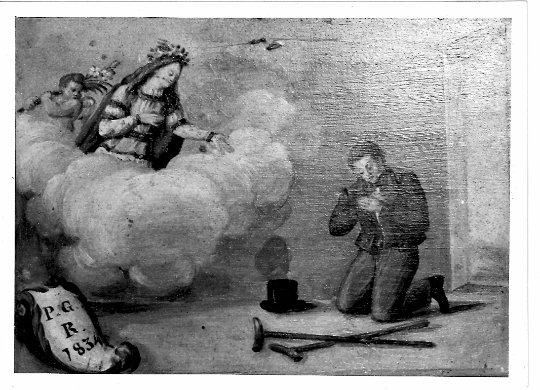 ex voto - ambito marchigiano (sec. XIX)