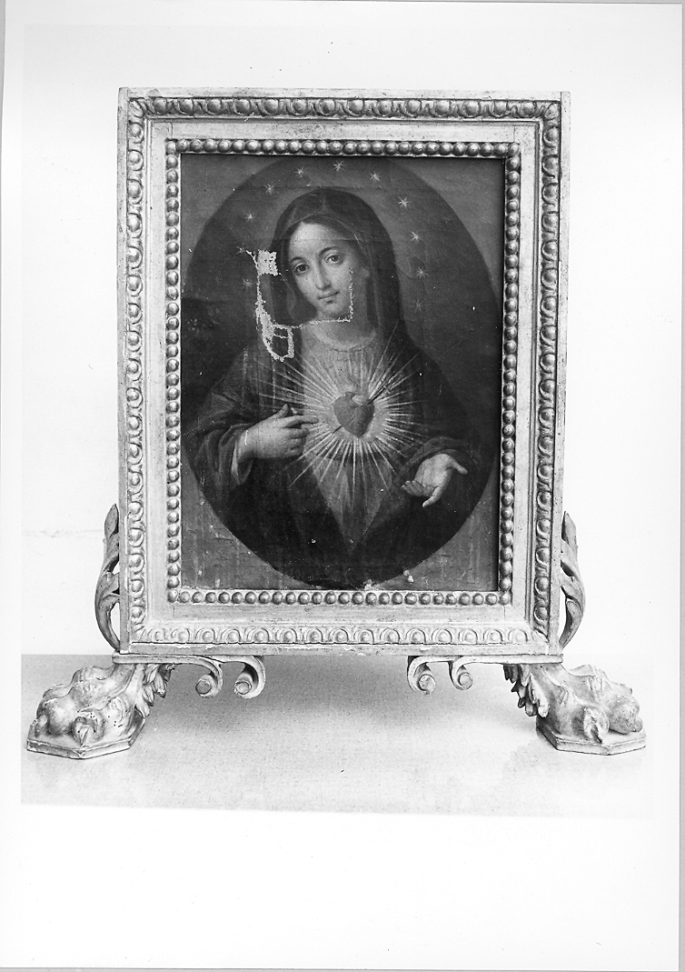 Sacro Cuore di Maria (dipinto) - ambito marchigiano (sec. XIX)