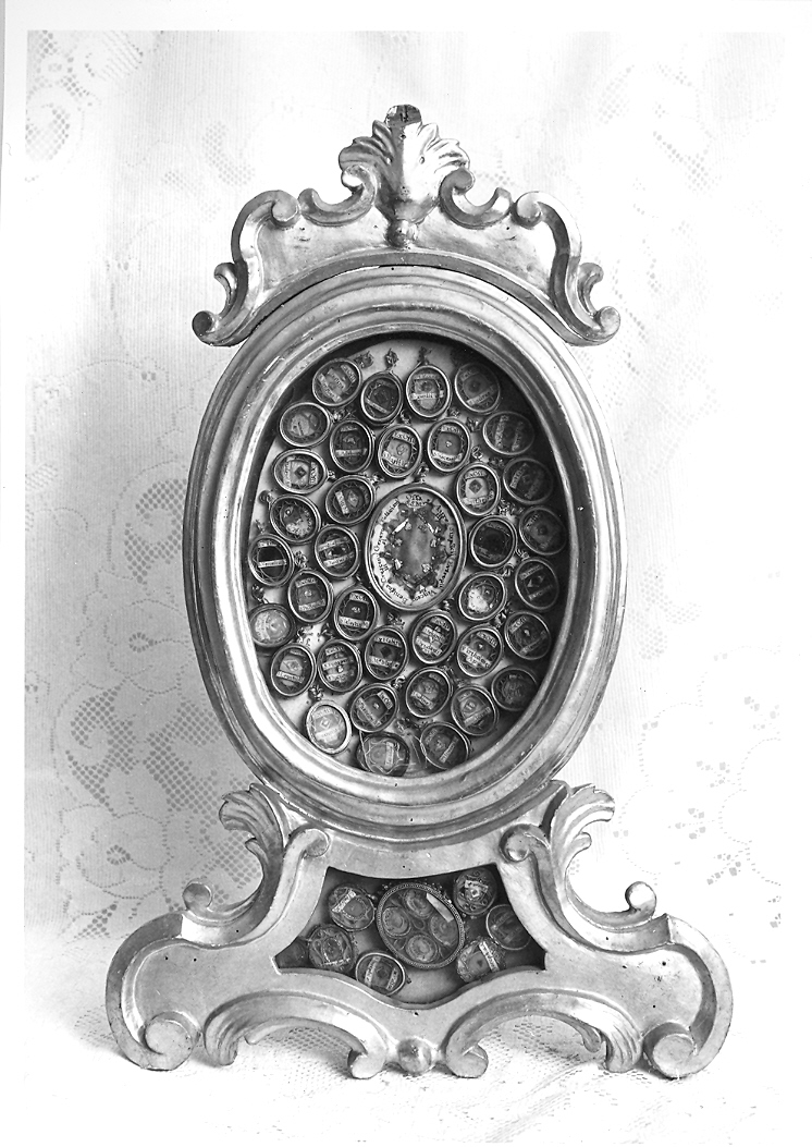 reliquiario - bottega marchigiana (sec. XVIII)