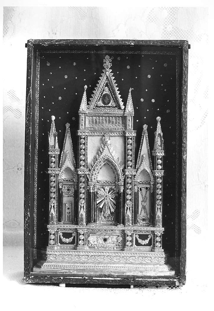 reliquiario - bottega marchigiana (prima metà sec. XX)