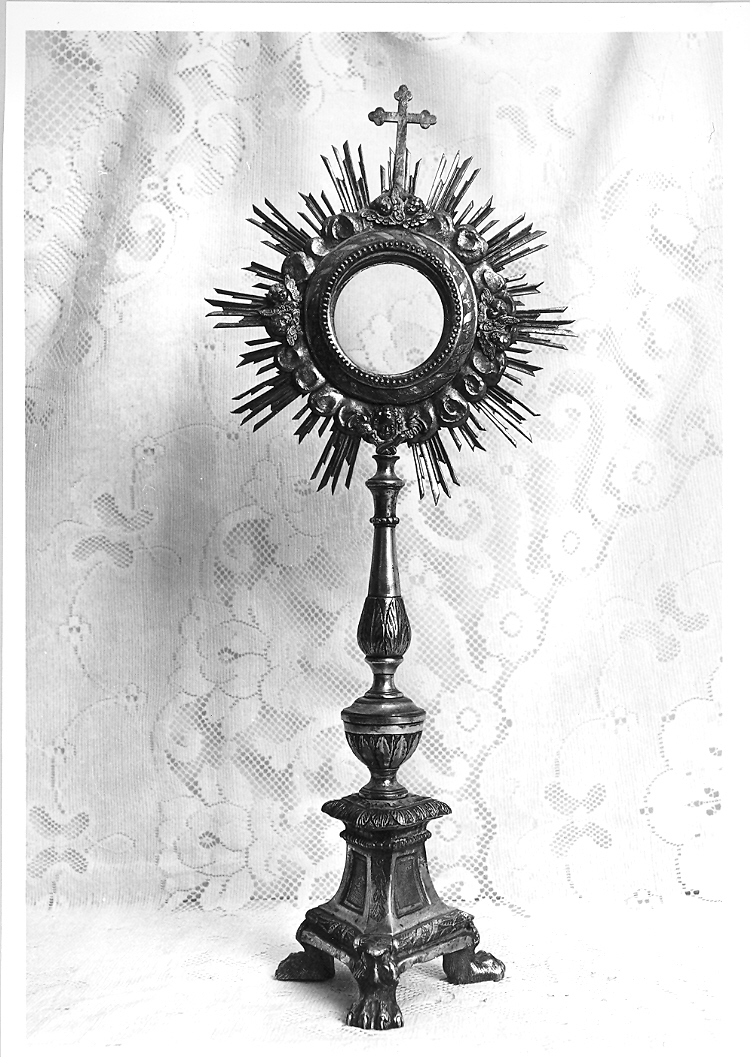 ostensorio - bottega marchigiana (sec. XVIII)