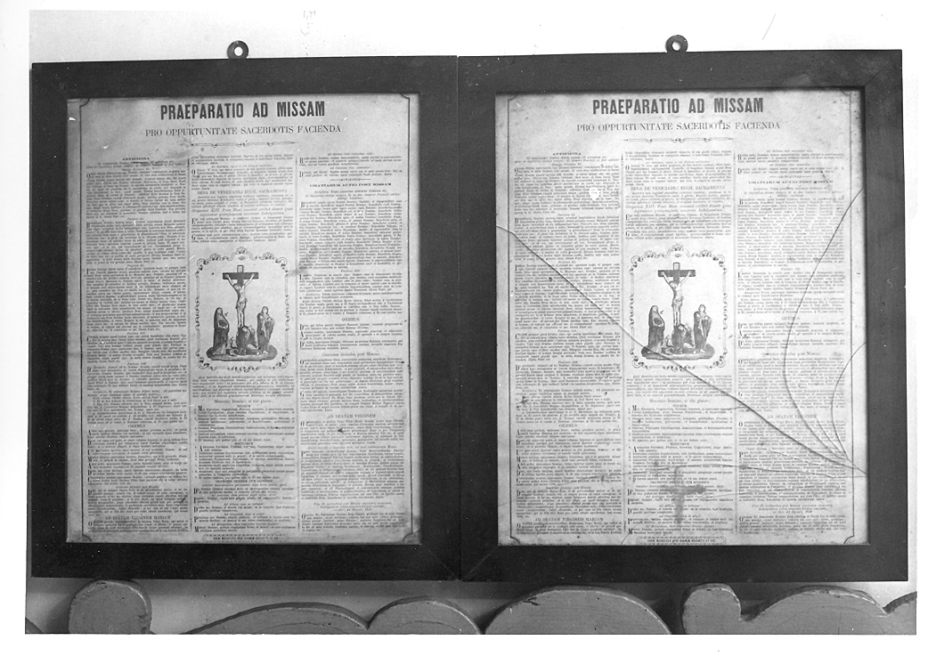 cornice, coppia - bottega marchigiana (seconda metà sec. XIX)