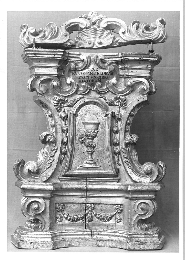ciborio - bottega marchigiana (sec. XVIII)