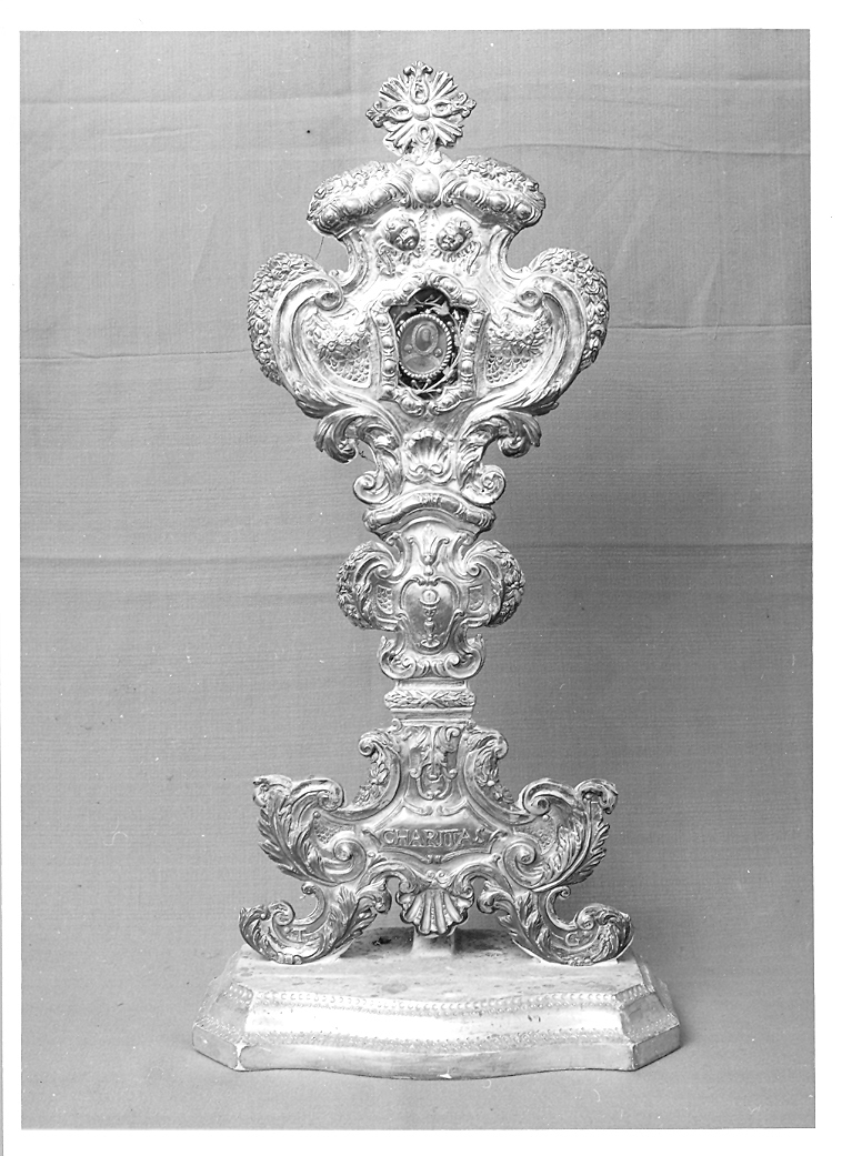 reliquiario - bottega marchigiana (sec. XVIII)