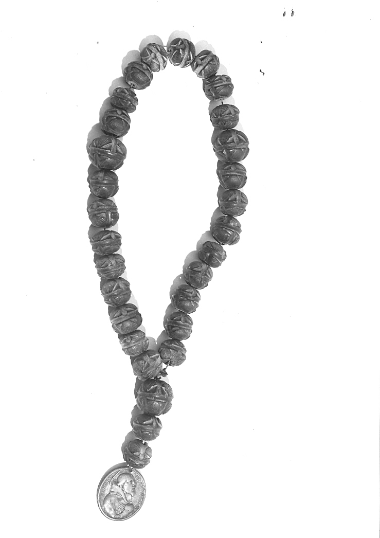 corona del rosario - bottega marchigiana (sec. XIX)
