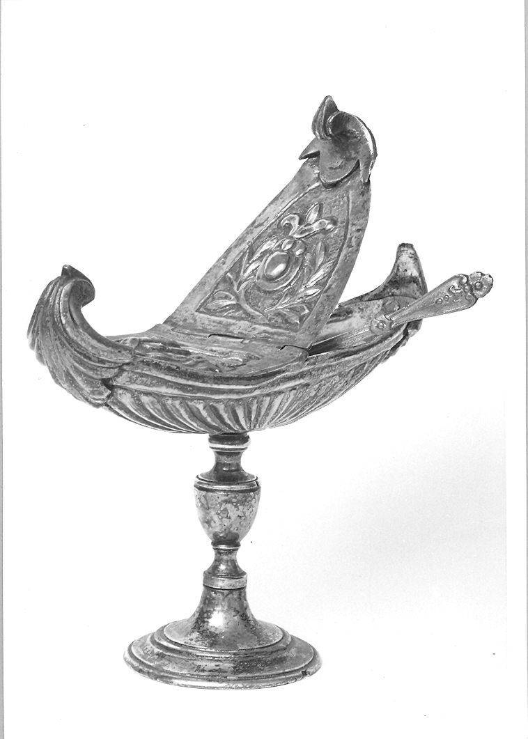 navicella portaincenso - bottega marchigiana (sec. XVIII)