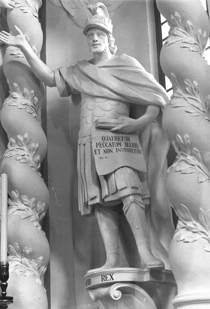 David (scultura, coppia) - ambito marchigiano (sec. XVIII)