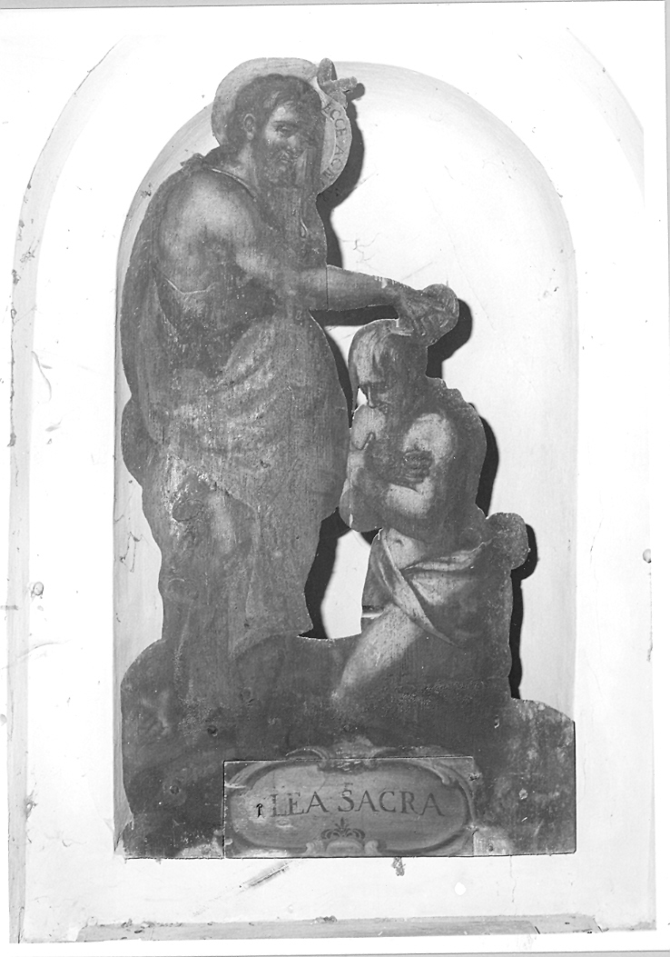 battesimo di Cristo (dipinto) - ambito marchigiano (fine/inizio secc. XVI/ XVII)