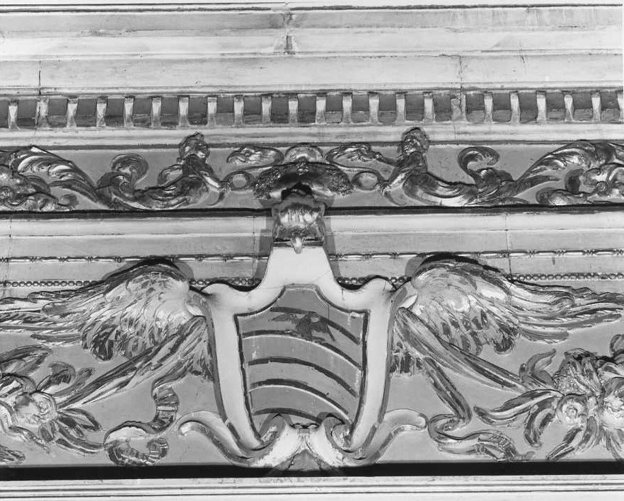 stemma (rilievo, elemento d'insieme) di Pellegrini Alessio (seconda metà sec. XVII)