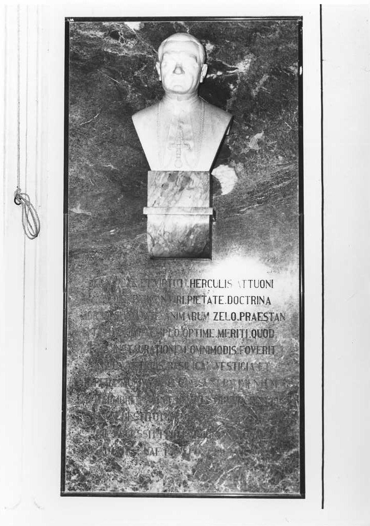 Ercole Attuoni (busto) - bottega marchigiana (sec. XX)