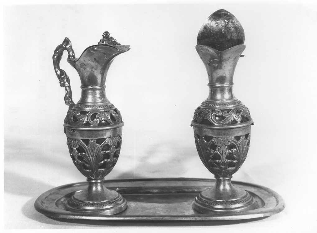 ampolline, coppia - bottega marchigiana (seconda metà sec. XIX)