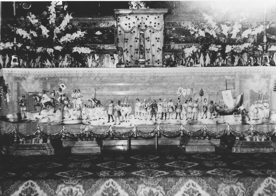 tovaglia d'altare - manifattura marchigiana (sec. XX)