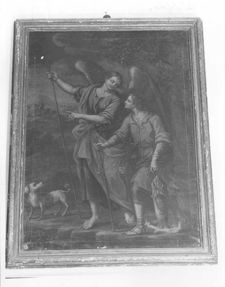 Tobia e San Raffaele arcangelo (dipinto) - ambito marchigiano (sec. XVIII)