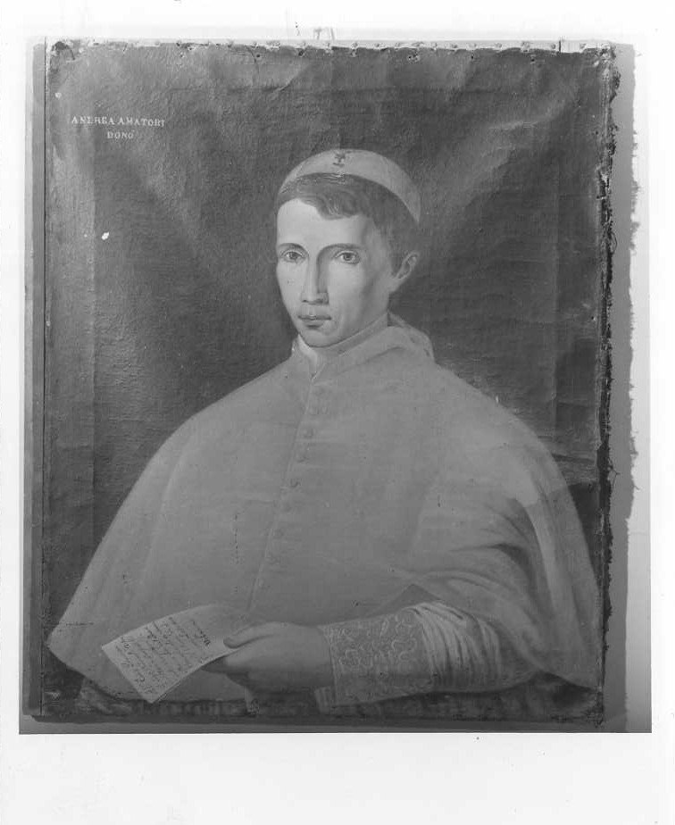 ritratto del Cardinale Carlo Acton (dipinto) - ambito marchigiano (sec. XIX)