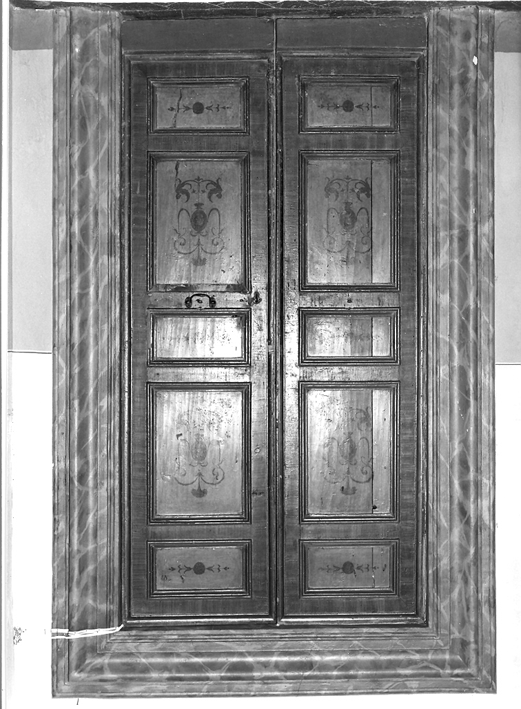 porta, serie - bottega marchigiana (metà sec. XVIII)