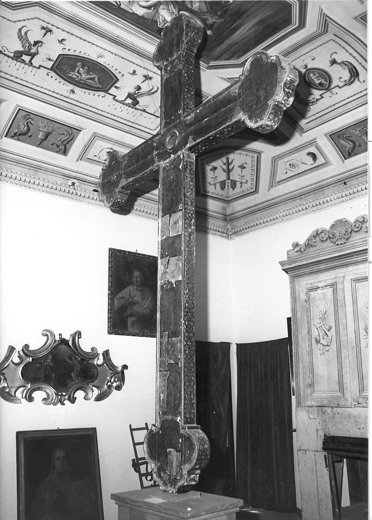 croce processionale - ambito marchigiano (sec. XVII)