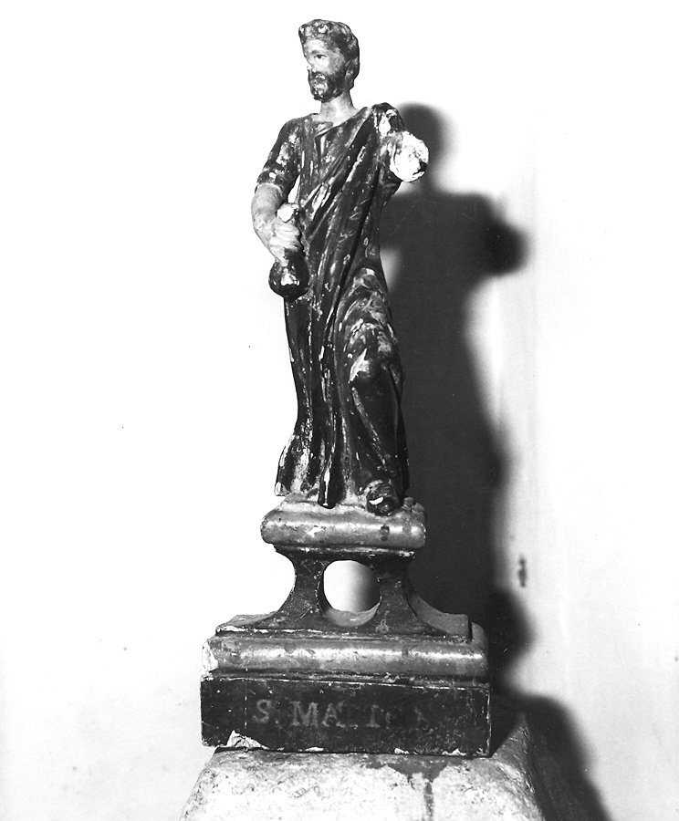 San Matteo Evangelista (scultura) - bottega marchigiana (sec. XVIII)